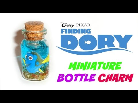 DIY Disney Pixar's Finding Dory Miniature Bottle Charm