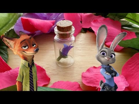 DIY Disney Zootopia Night Howlers Miniature Bottle Charm