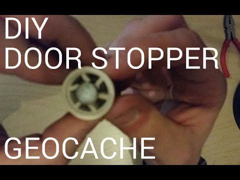 DIY Door Stopper Geocache