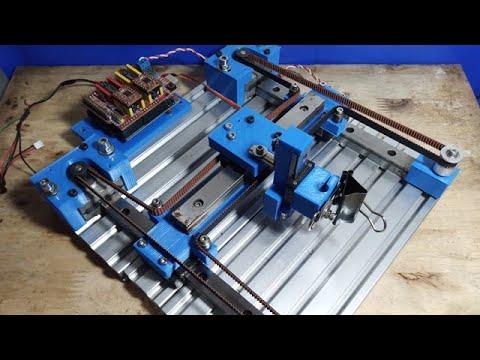 DIY Drawing Plotter Machine Homemade AxiDraw Core XY