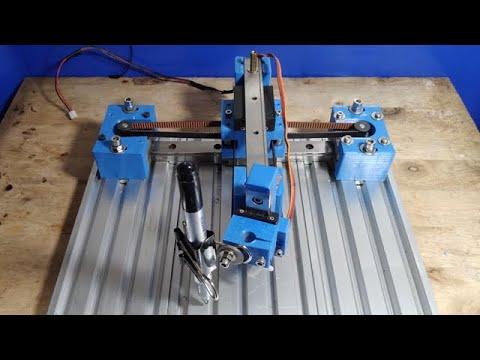 DIY Drawing Plotter Machine Homemade AxiDraw Core XY