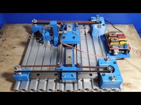 DIY Drawing Plotter Machine Homemade AxiDraw Core XY CNC Drawbot