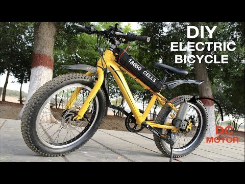 DIY Electric Bicycle Conversion Using a DC Motor