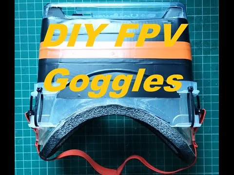 DIY FPV Goggles out of 2 boxes of Persil... Updated!