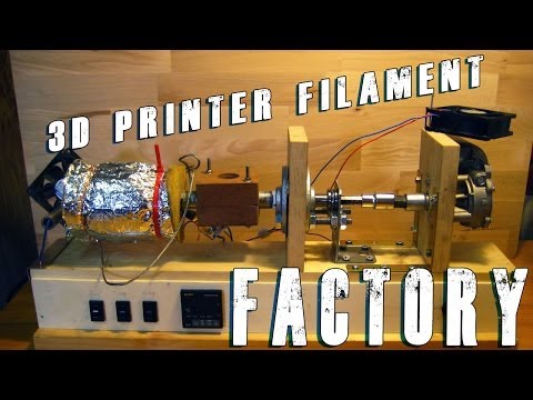 DIY Filament Extruder for 3D printer