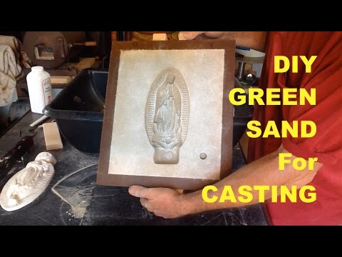 DIY GREENSAND FOR CASTING - CHEAP, SIMPLE and EASY - MSFN