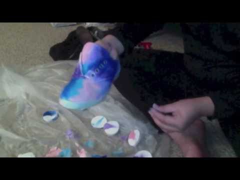 DIY Galaxy Shoes