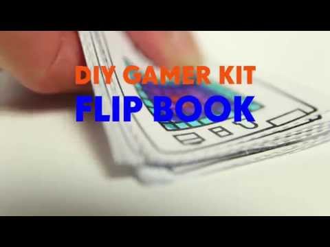 DIY Gamer Flicker Book