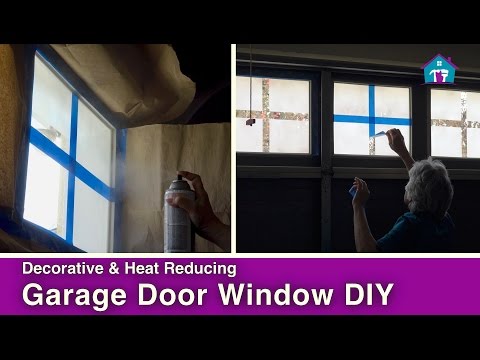 DIY Garage Door Windows