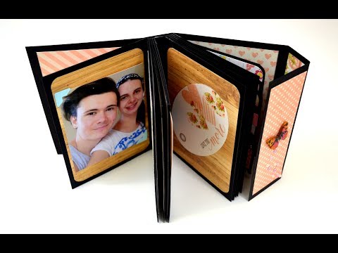 DIY Gift Ideas - Scrapbooking Tutorial - SmashBook / Mini Album - Gifts for him, Mens Gift Guide