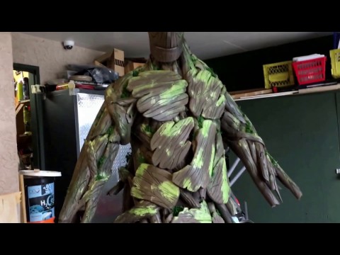 DIY Groot costume update