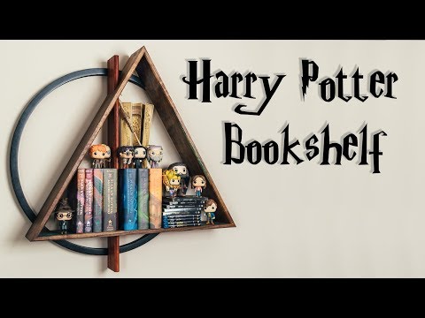 DIY Harry Potter Epoxy Resin Floating Shelf || How To Build - Woodworking