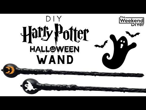 DIY Harry Potter Wand | Harry Potter Halloween | @Kiki DiY's @The Mug Life DIY