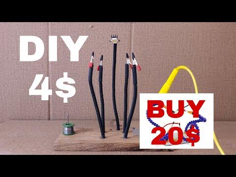 DIY Helping Hands Soldering Station