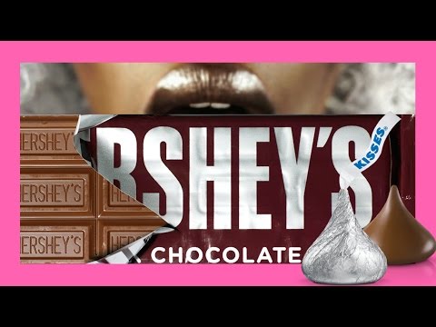 DIY Hershey's Chocolate Bar Lipstick | How to make lipstick/ lip balm out of candy - chocolate !!