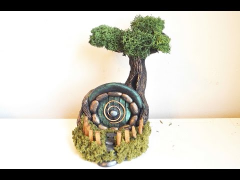 DIY Hobbit Fairy House Tutorial