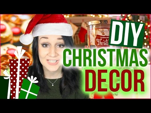 DIY Holiday Room Decor + Easy Christmas Decorations 2015