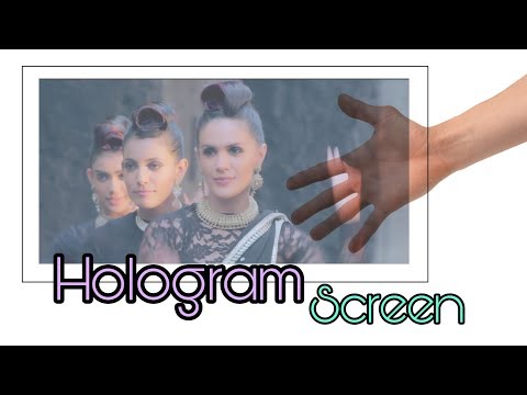 DIY Hologram screen or display || easy || simple || 3D experience