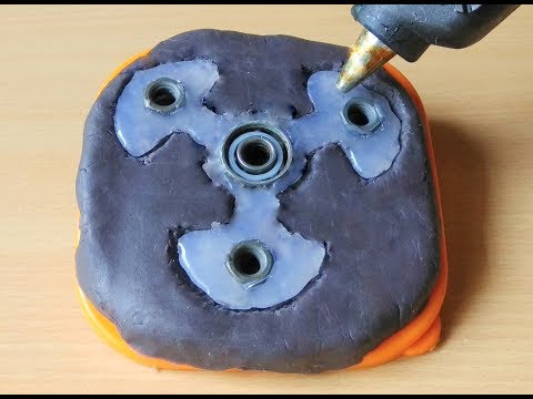 DIY Hot Glue Fidget Spinner