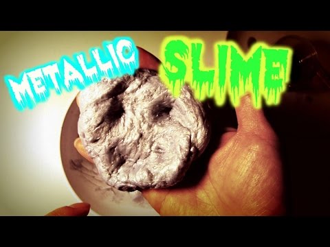 DIY How To Make Metallic Slime