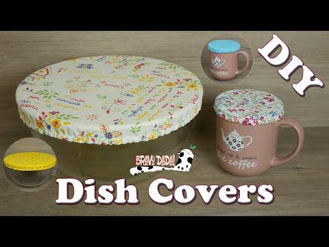 DIY How to Make Reversible Mug and Bowl Covers | Fabric Dish Covers | Sewing Tutorial | Bravo Dada!