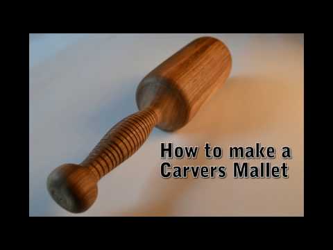 DIY How to make a Carver's Mallet