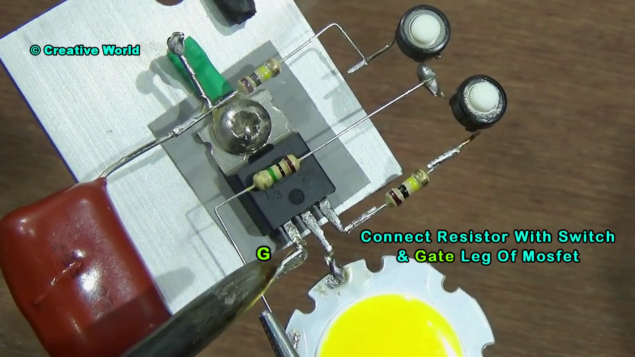 DIY Ideas With Mosfet - LED Brightness Controller With Push Switch __ JLCPCB.mp4_000119080.png