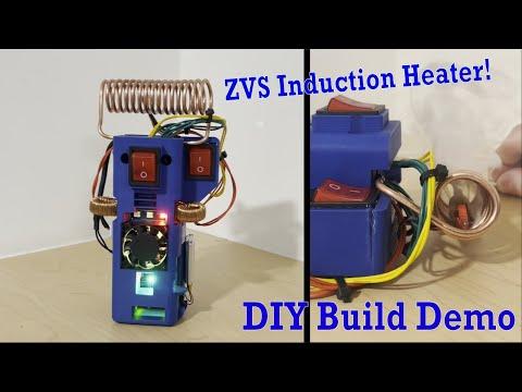 DIY Induction Heater Using ZVS! | INDUCER | Full Demonstration