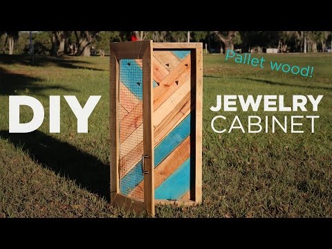 DIY Jewelry Wall Organizer and Display | Mike and Lauren