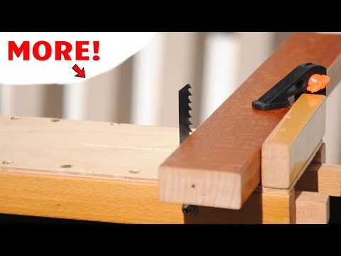 DIY Jigsaw Crosscut Sled - MORE Tips &amp;amp; Tricks!