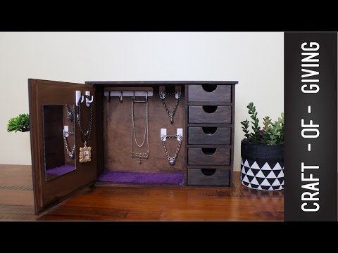 DIY KaiserCraft Jewellery Cupboard | Craft of Giving