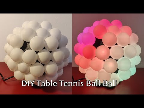 DIY LED Table Tennis Ball-Ball