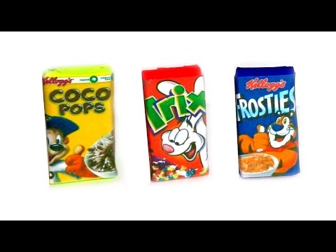 DIY LPS Cereal Boxes - How to Make LPS Crafts &amp;amp; Stuff