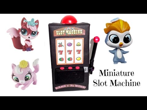 DIY LPS Stuff &amp;amp; Doll Crafts - How to Make a Miniature Slot Machine