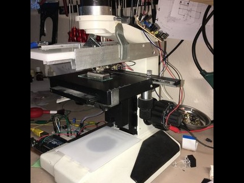 DIY Laser Scanning Microscope, LSM.