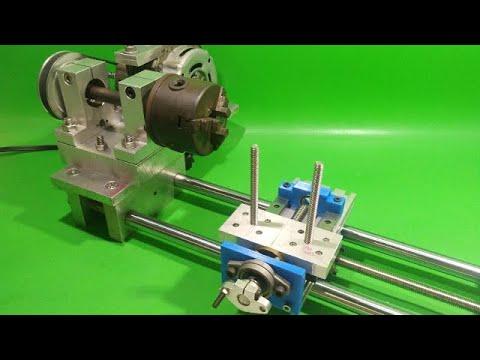 DIY Lathe Spindle Chuck Homemade Milling Machine Aluminium