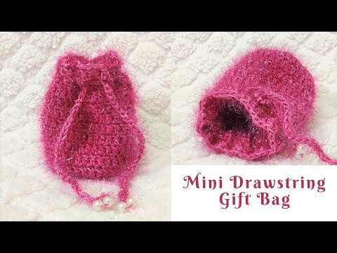 DIY MINI DRAWSTRING GIFT BAG