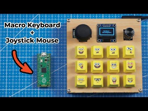 DIY Macro Keyboard with Joystick - Raspberry Pi Pico