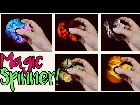 DIY Magic Spinner! Display anything you want on your spinner!