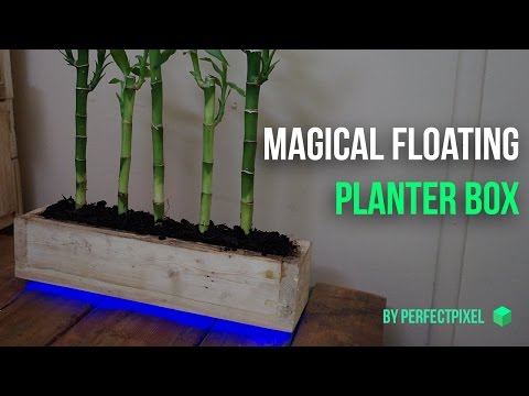 DIY Magical Floating Planter Box