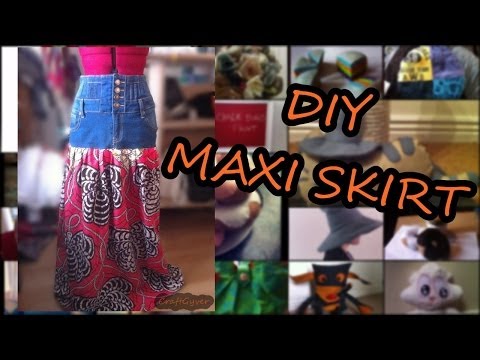 DIY Maxi Skirt