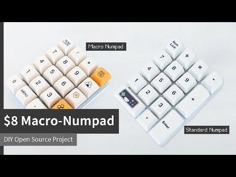 DIY Mechanical Macro Numpad for $8