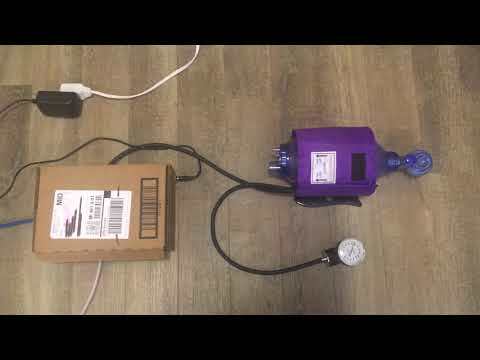 DIY Medical Ventilator Test