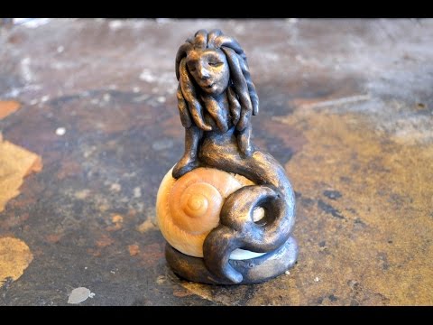 DIY Mermaid Sculpt In Polymer Clay Tutorial