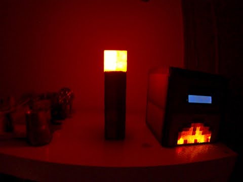DIY Minecraft Torch w/ Arduino Nano
