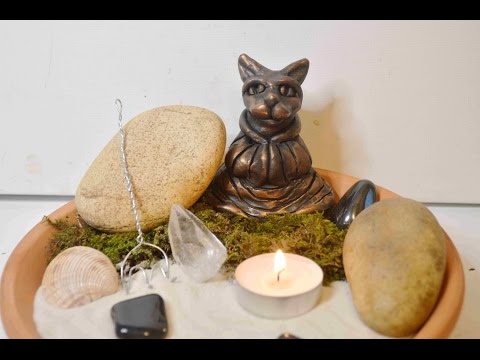 DIY Mini Zen Garden With Polymer Clay Tutorial