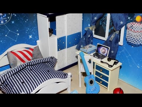 DIY Miniature Dollhouse Bedroom