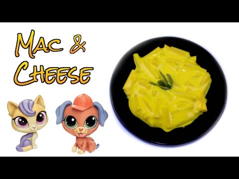 DIY Miniature Mac and Cheese - DIY LPS Crafts &amp;amp; Doll Crafts