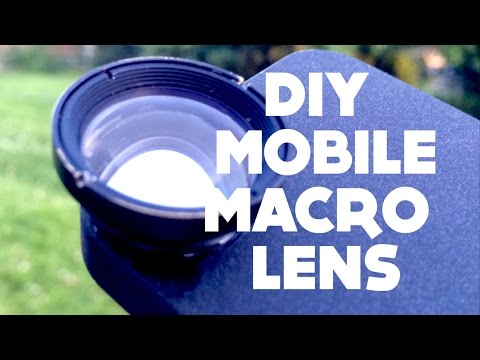 DIY Mobile Macro Lens