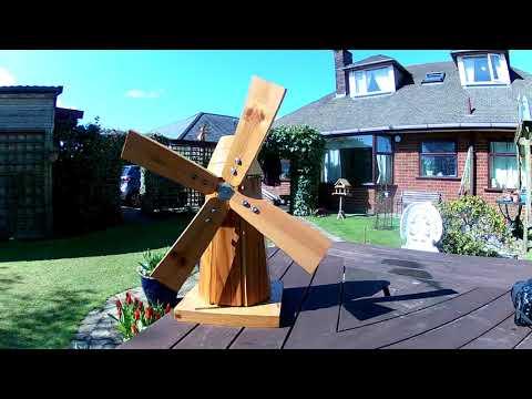 DIY Model Garden Windmill